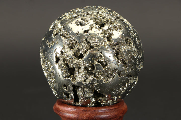 2.1" Pyrite Sphere TV206