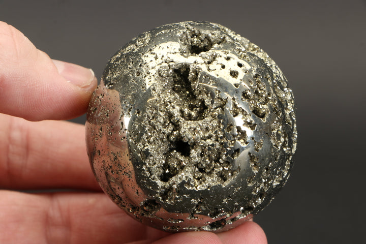 2.1" Pyrite Sphere TV206