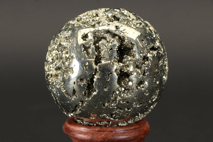 2.1" Pyrite Sphere TV206