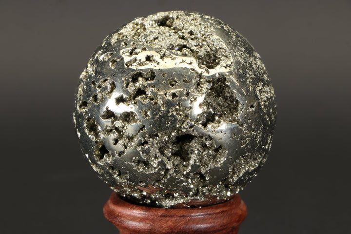 2.1" Pyrite Sphere TV206