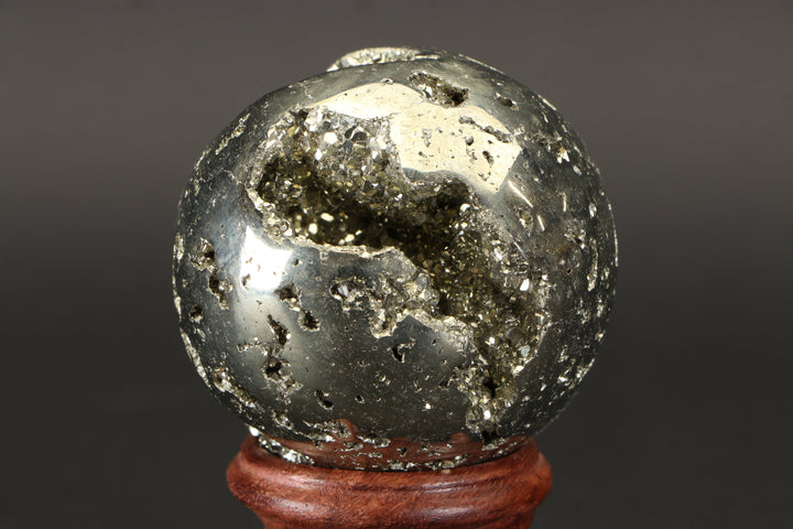 2.1" Pyrite Sphere  TV224