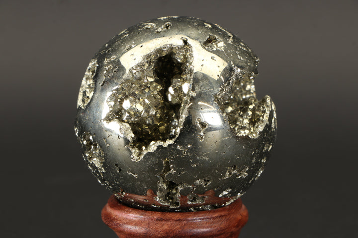 2.1" Pyrite Sphere  TV224