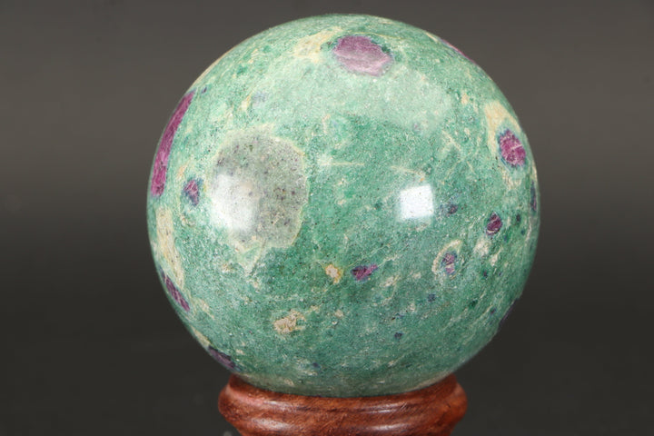 2.4" Ruby in Fuchsite Sphere TZ020