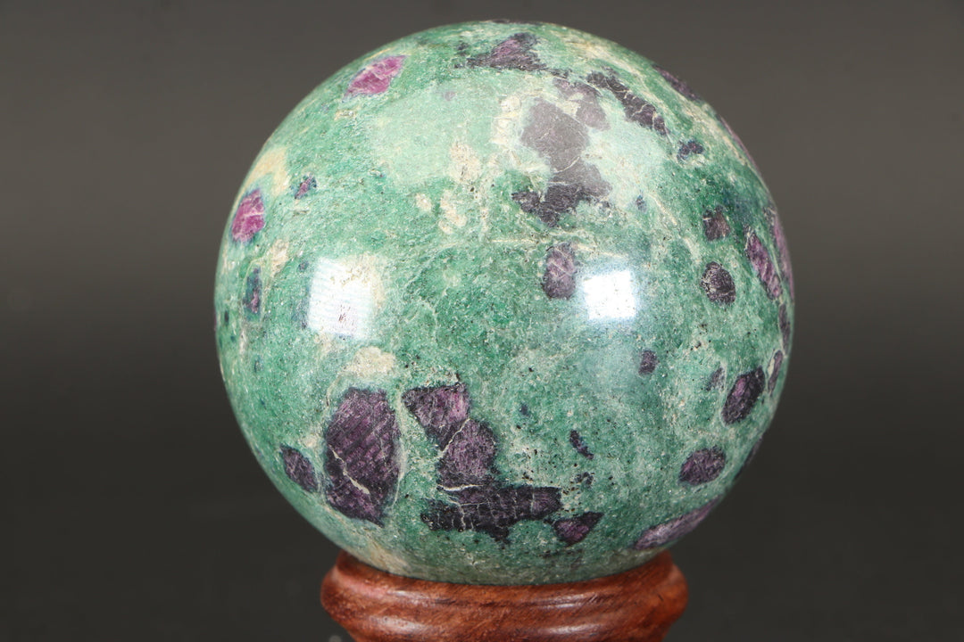 2.4" Ruby in Fuchsite Sphere TZ020