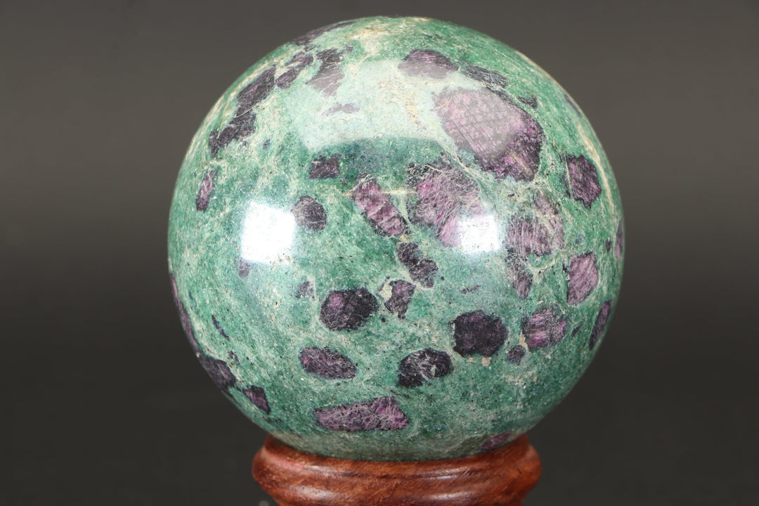 2.4" Ruby in Fuchsite Sphere TZ020