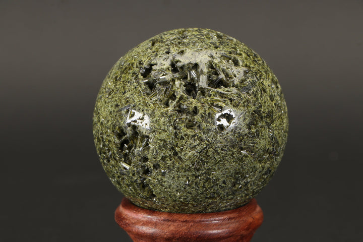 2" Epidote Sphere with Stand TU533