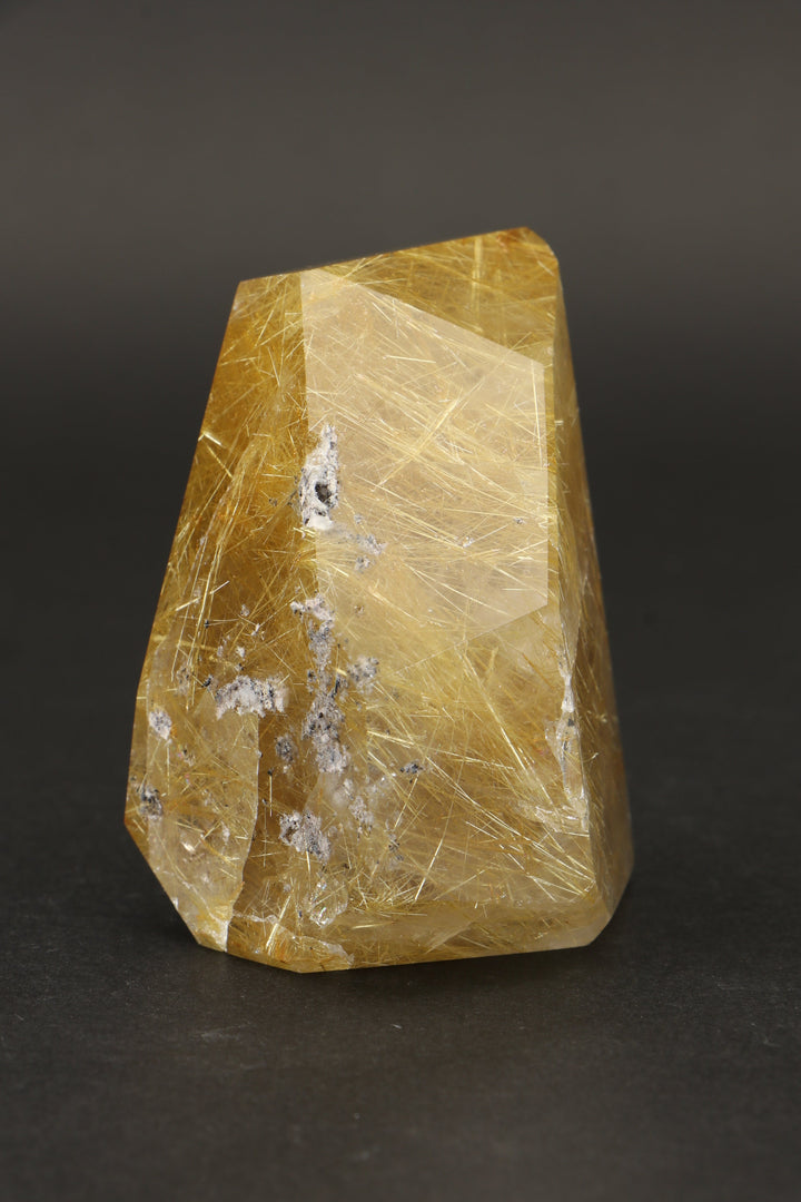 Gold Rutile in Quartz Freeform TC153