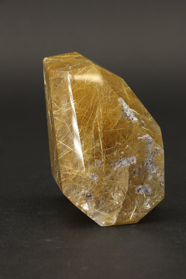 Gold Rutile in Quartz Freeform TC153