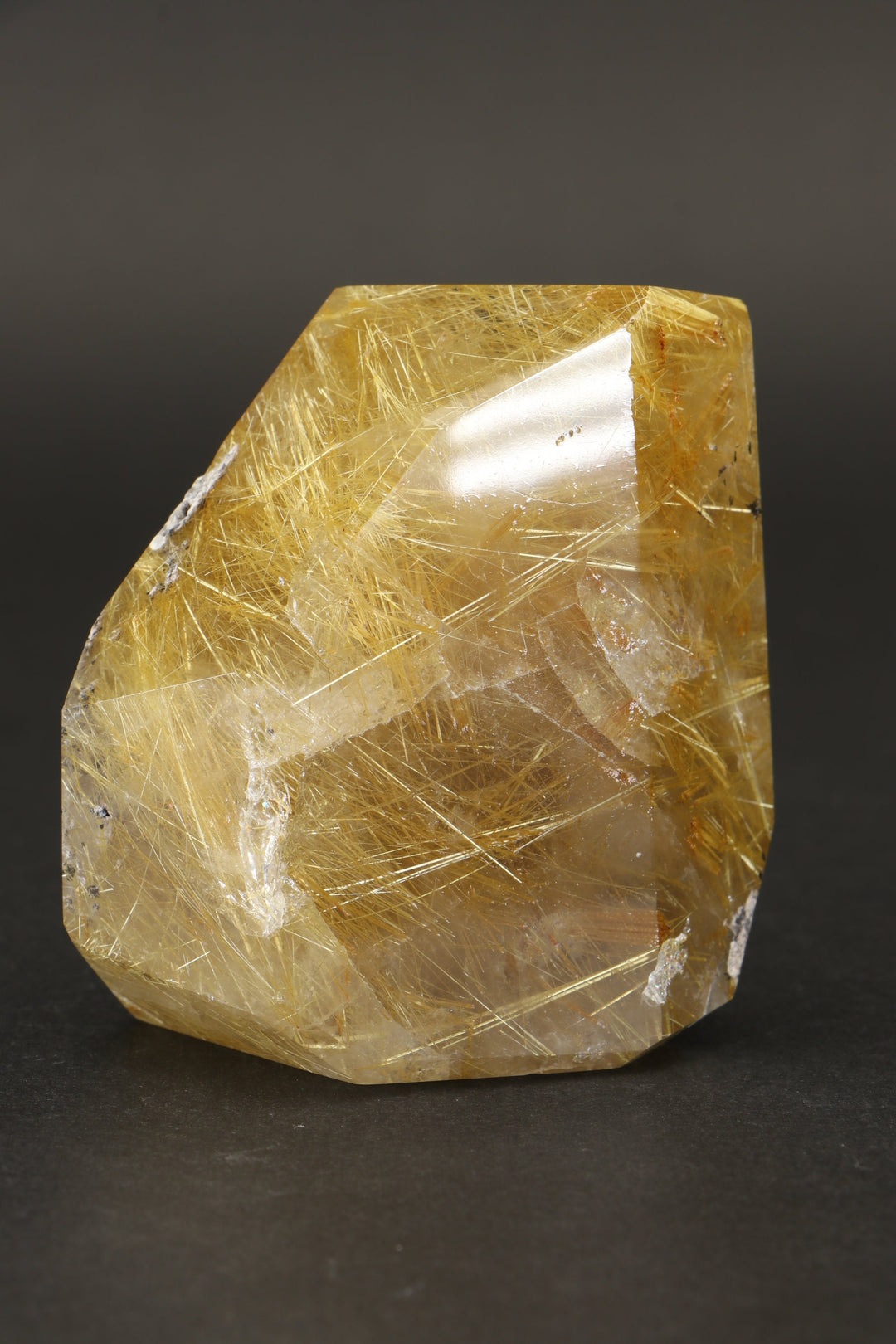 Gold Rutile in Quartz Freeform TC153