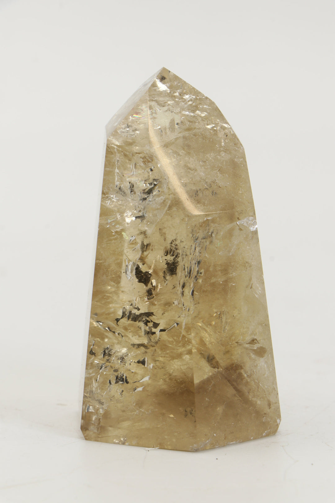 2.5" Natural Citrine Tower from Aracuai, Brazil DN1225