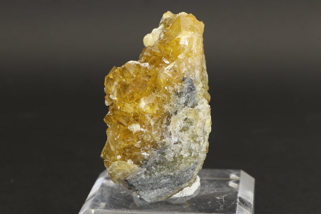 Yellow Fluorite from Moscona Mine, Spain DX316