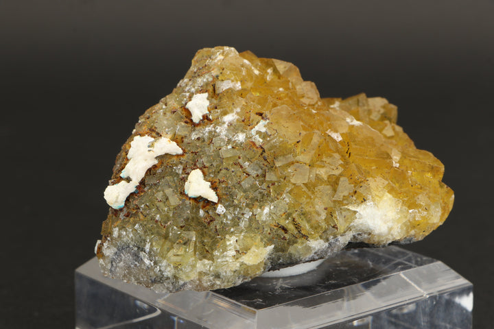 Yellow Fluorite from Moscona Mine, Spain TD3869