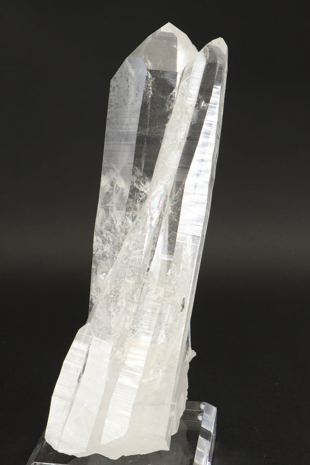 7" Tantric Twin Colombian Lemurian Crystal TC1707