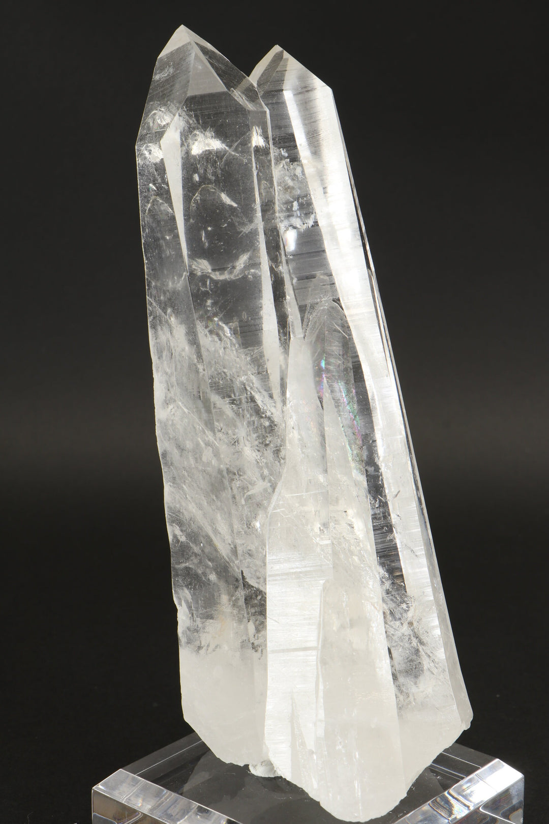 7" Tantric Twin Colombian Lemurian Crystal TC1707