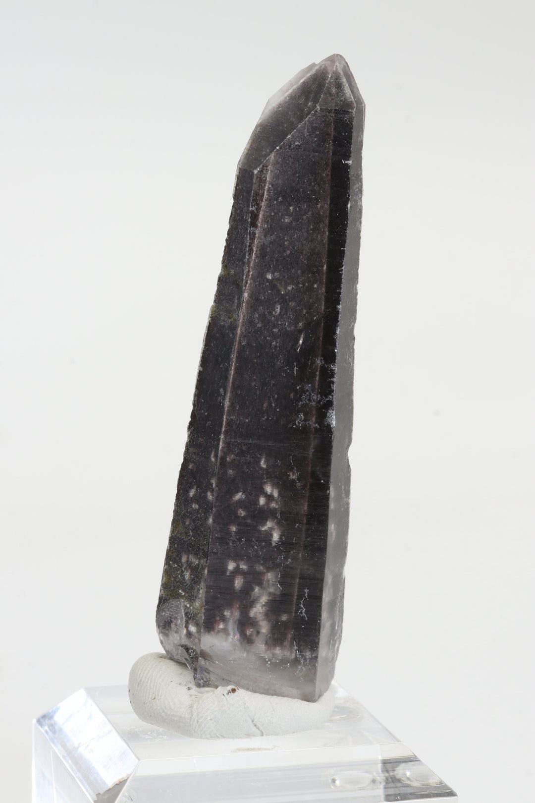 3" Hematite Coated Quartz Point from Pamir Mountains, Afghanistan TZ482