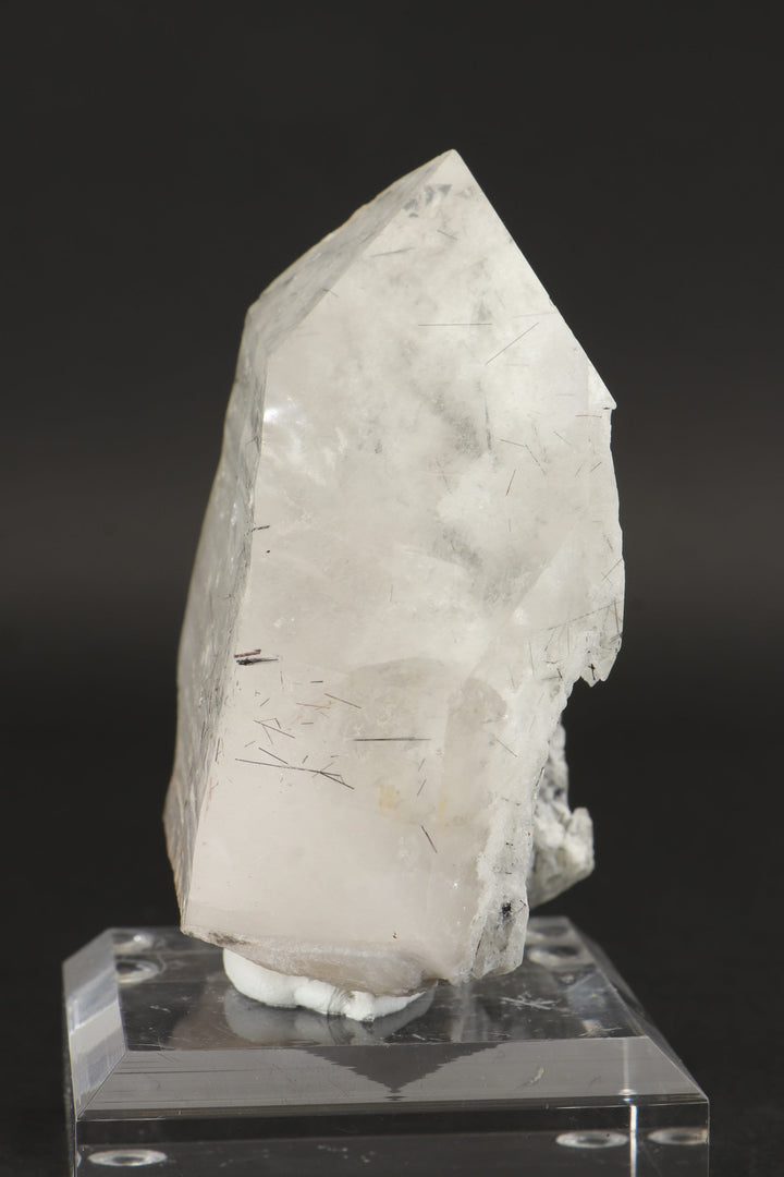 3" Quartz with Chlorite and Black Rutile Inclusions DX814