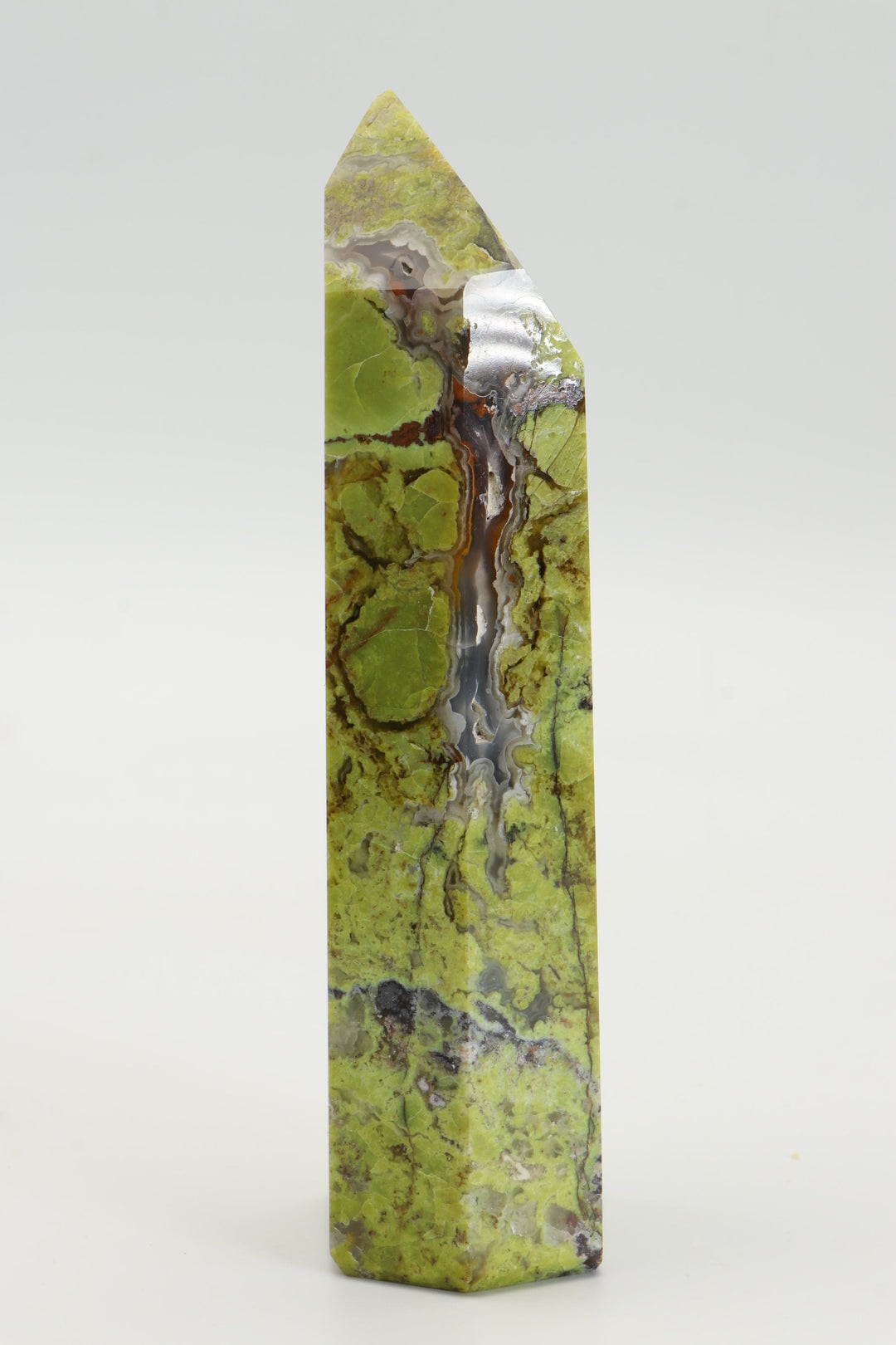 6" Green Opal Tower TD3737