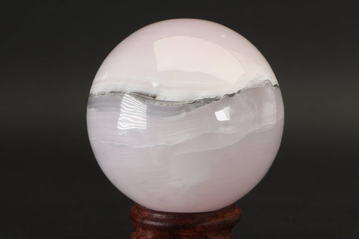 2.5" Mangano Calcite Sphere DX4117