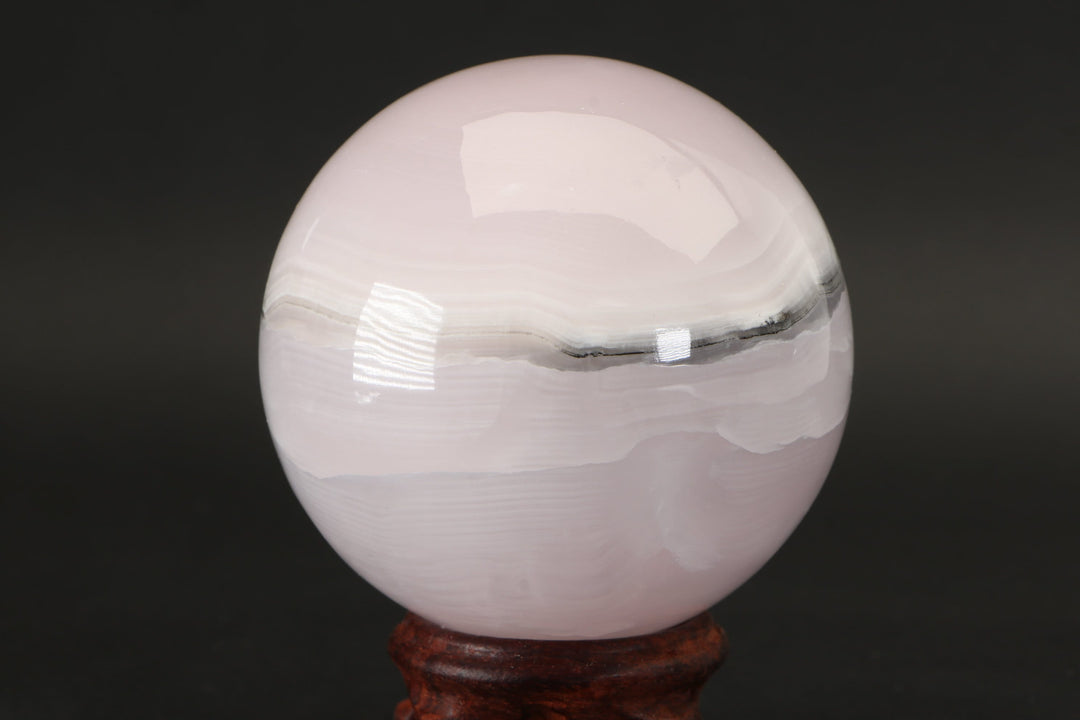 2.5" Mangano Calcite Sphere DX4117