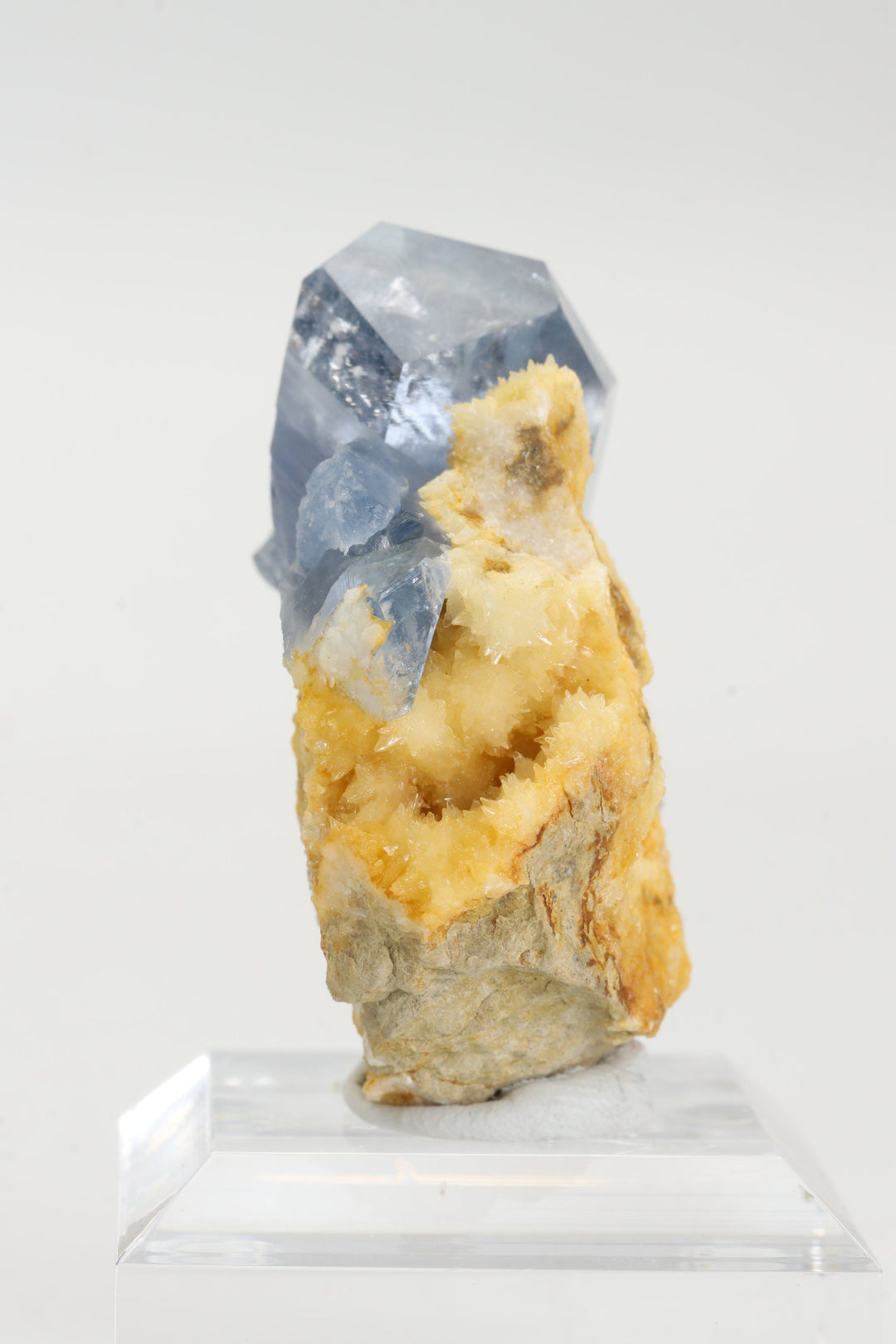 Celestine with Calcite DX4239