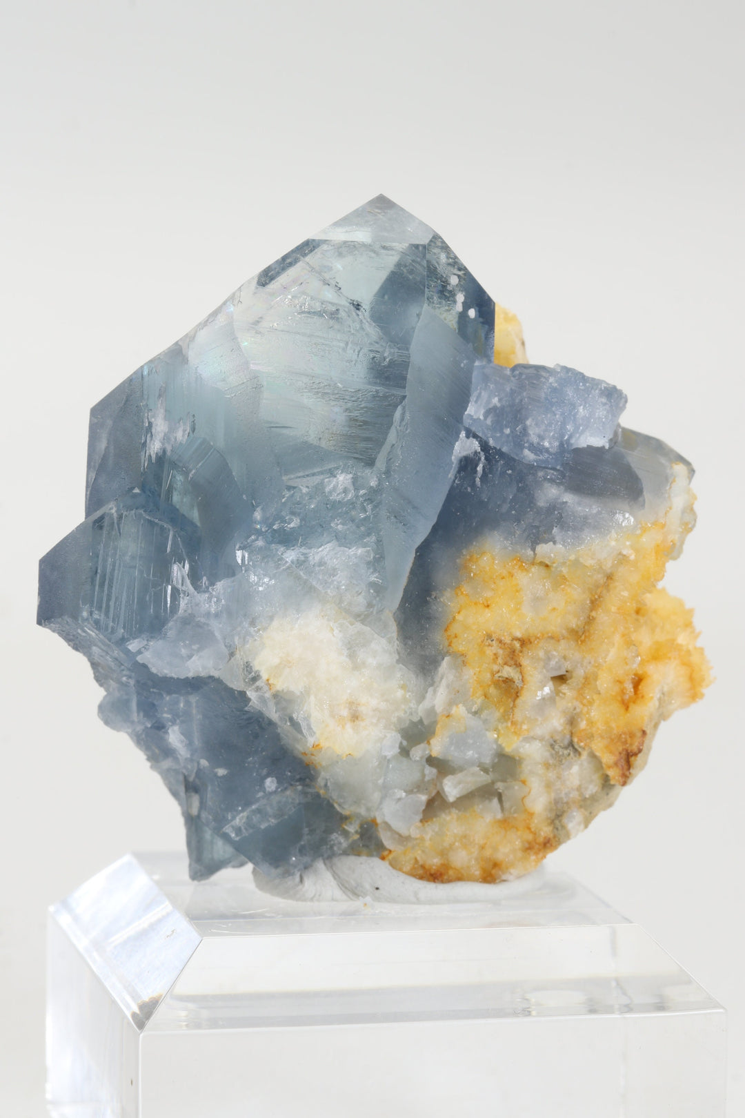 Celestine with Calcite DX4239