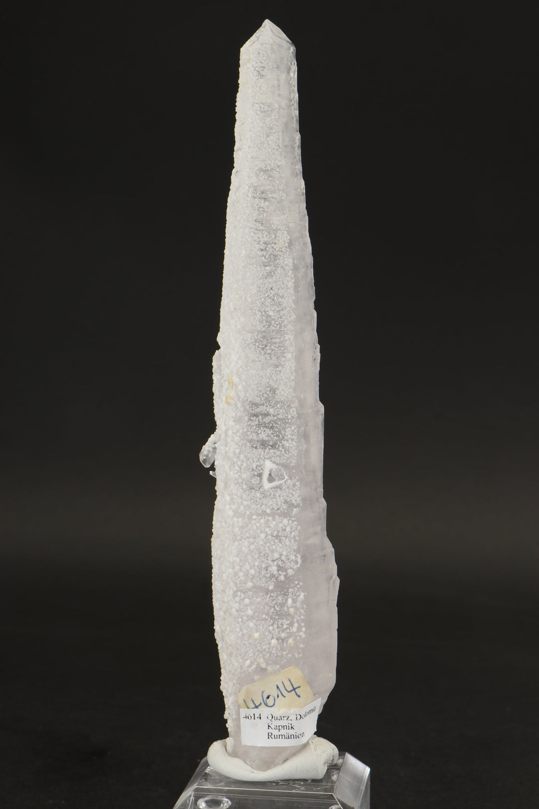 6.5" Quartz with Dolomite - Cavnic Mine, Romania DX3543