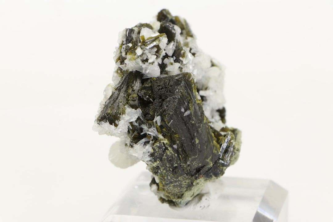 Epidote with Stilbite Specimen from Mali DA1081