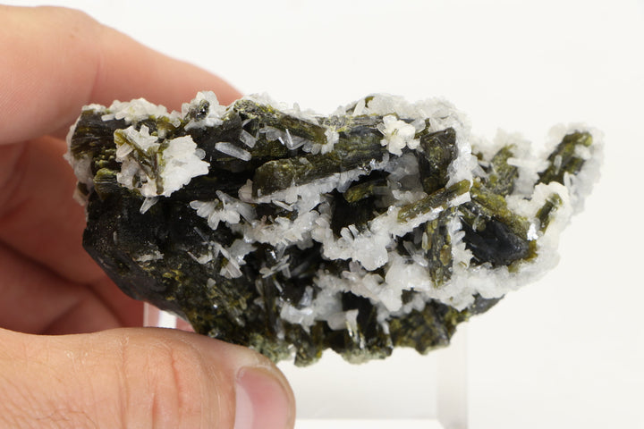 Epidote with Stilbite Specimen from Mali DA1081