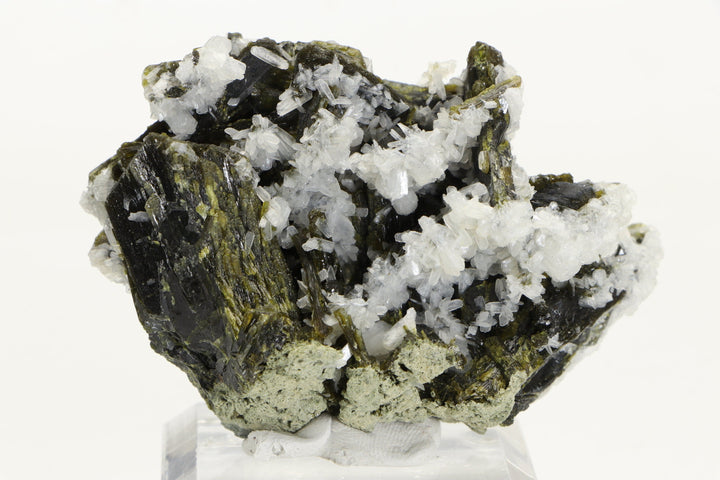 Epidote with Stilbite Specimen from Mali DA1081