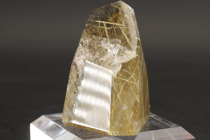 Gold Rutile in Quartz Freeform TC158