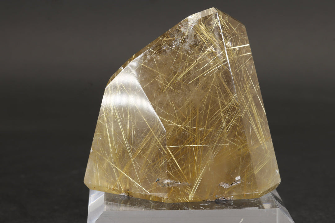 Gold Rutile in Quartz Freeform TC158