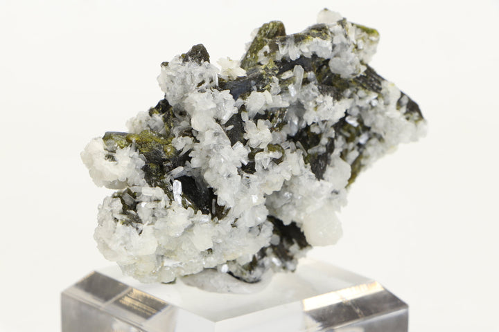 Epidote with Stilbite Specimen from Mali DA1081