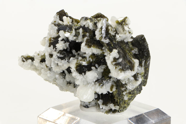 Epidote with Stilbite Specimen from Mali DA1081