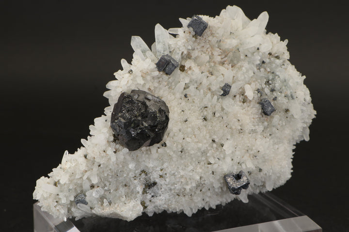 Quartz with Galena and Sphalerite from 9th of September Mine DC353