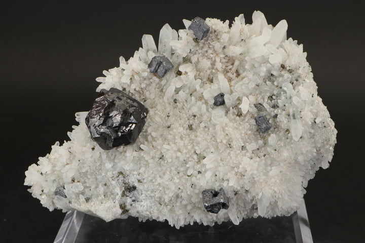 Quartz with Galena and Sphalerite from 9th of September Mine DC353