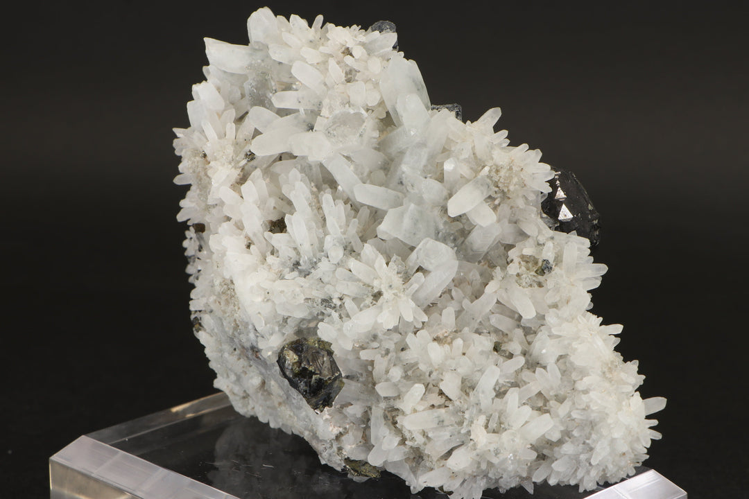 Quartz with Galena and Sphalerite from 9th of September Mine DC353