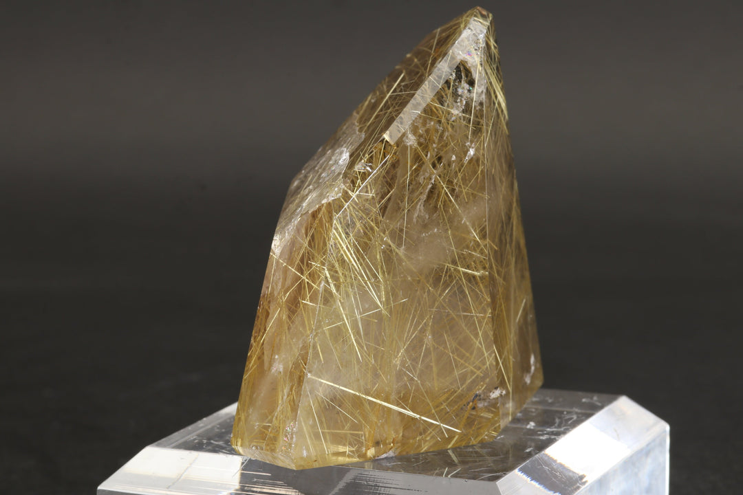 Gold Rutile in Quartz Freeform TC158