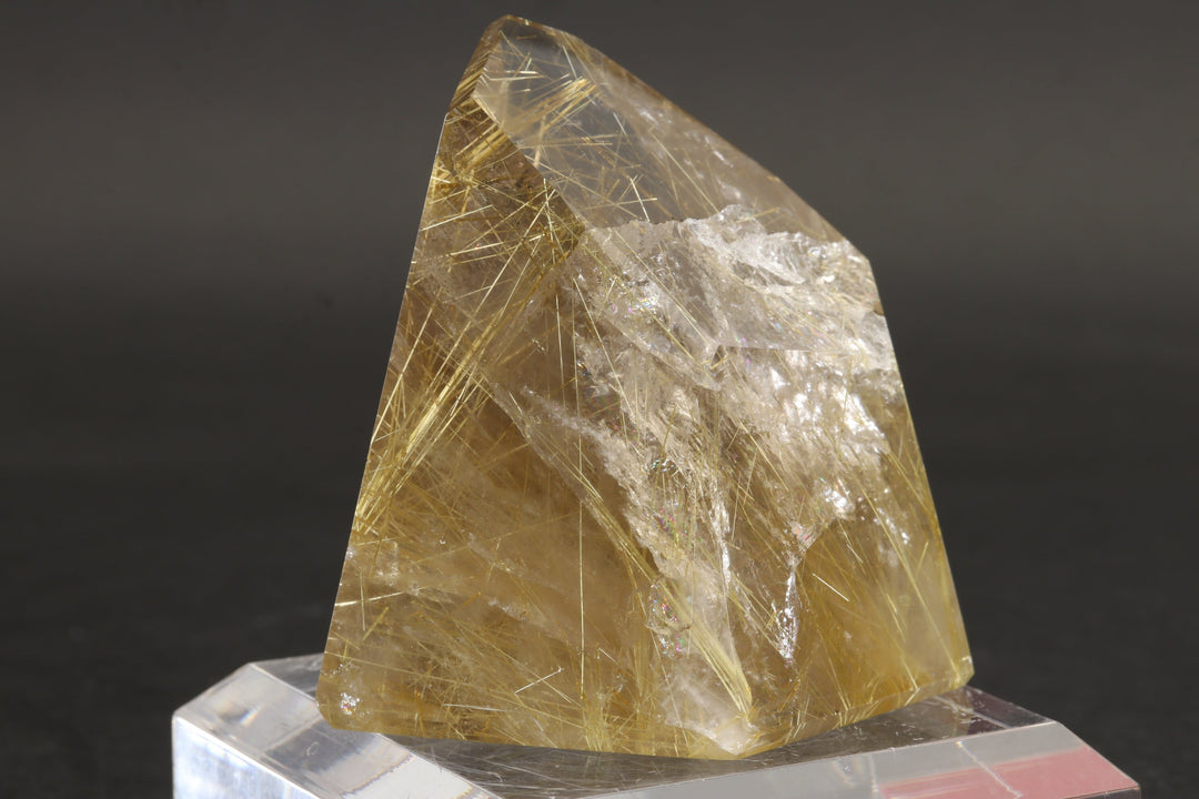 Gold Rutile in Quartz Freeform TC158