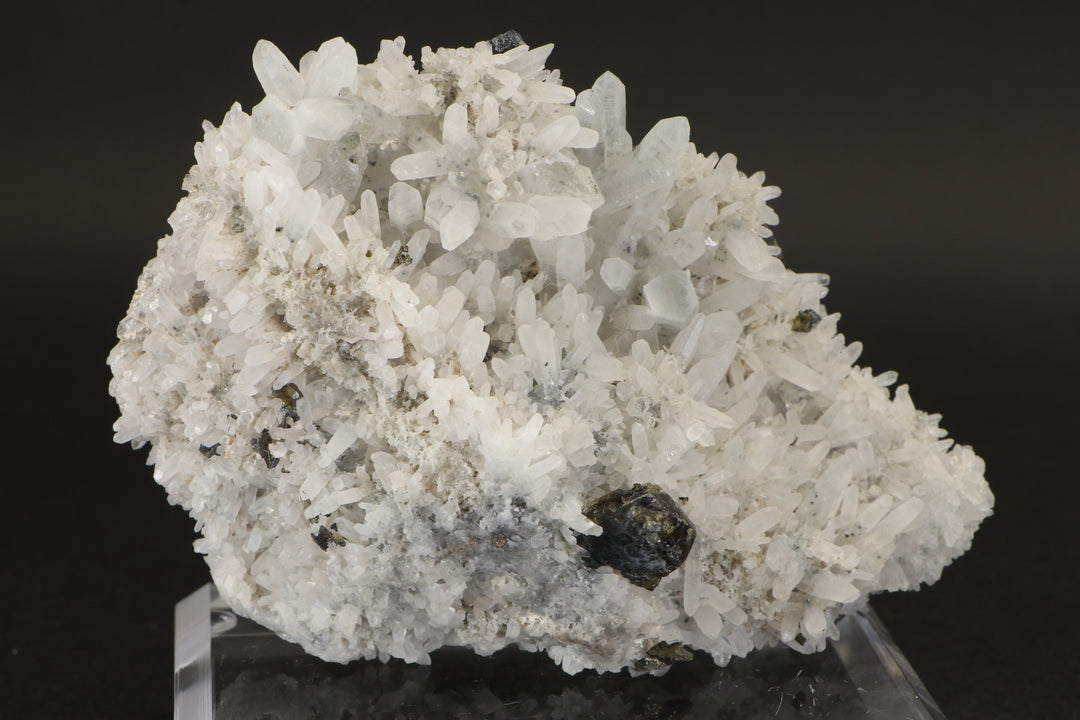 Quartz with Galena and Sphalerite from 9th of September Mine DC353