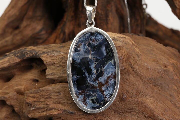 Pietersite Sterling Silver Pendant DX4973