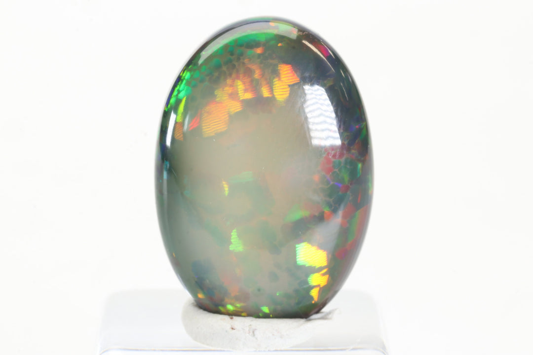 Black Smoked Welo Opal Cabochon DX2983