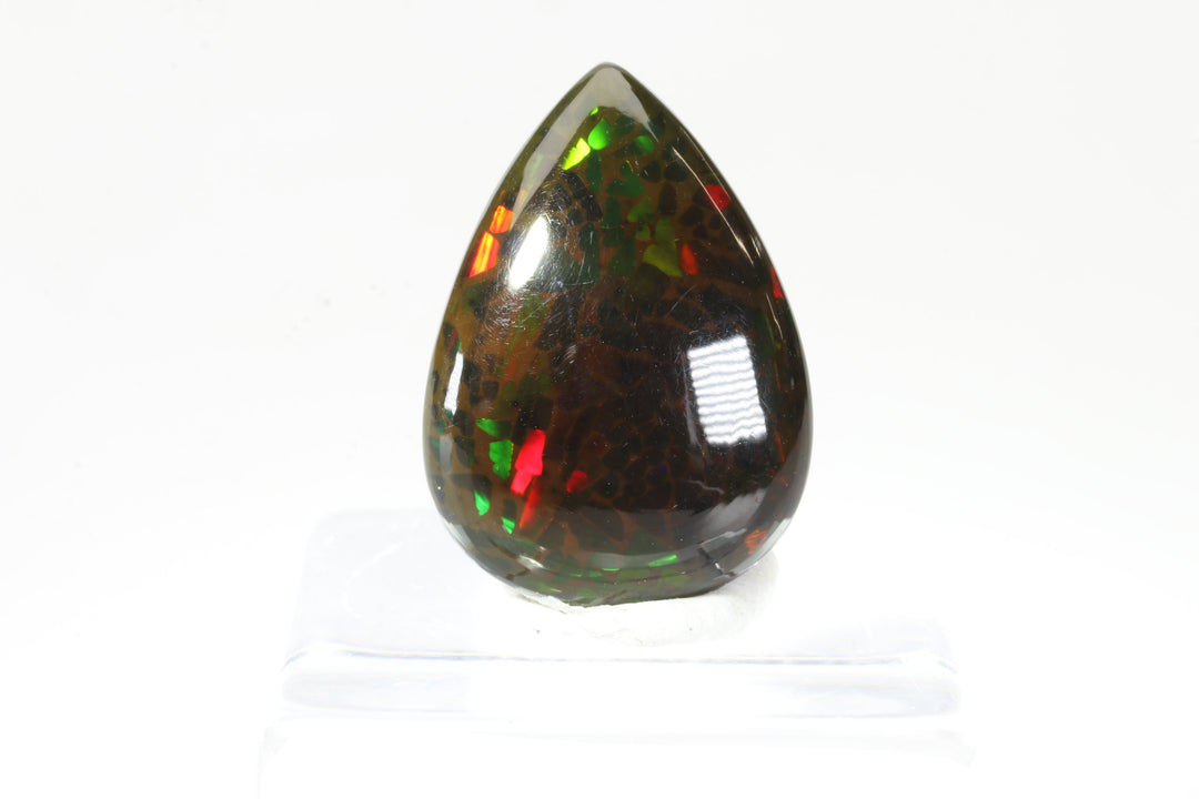 Black Smoked Welo Opal Cabochon DX2985