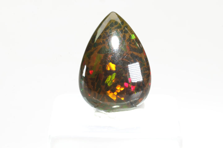 Black Smoked Welo Opal Cabochon DX2985