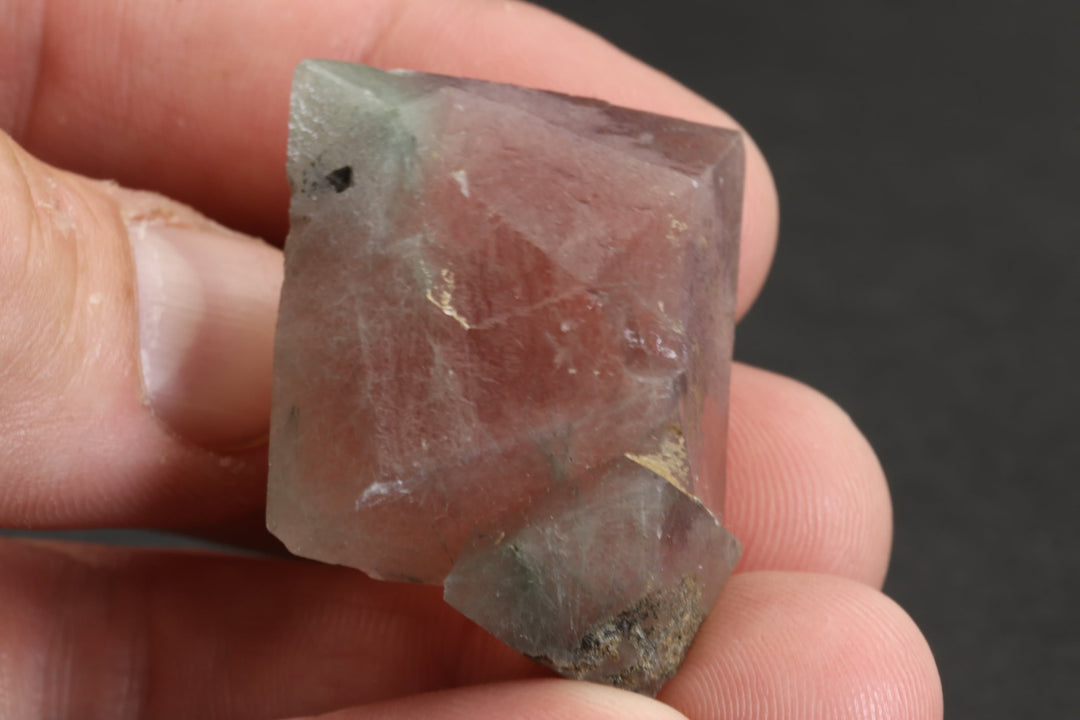 Pink Fluorite with Byssolite Inclusions TD1918