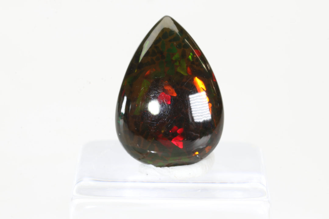 Black Smoked Welo Opal Cabochon DX2985