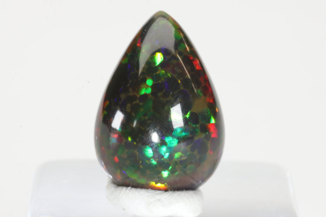 Black Smoked Welo Opal Cabochon DX2984