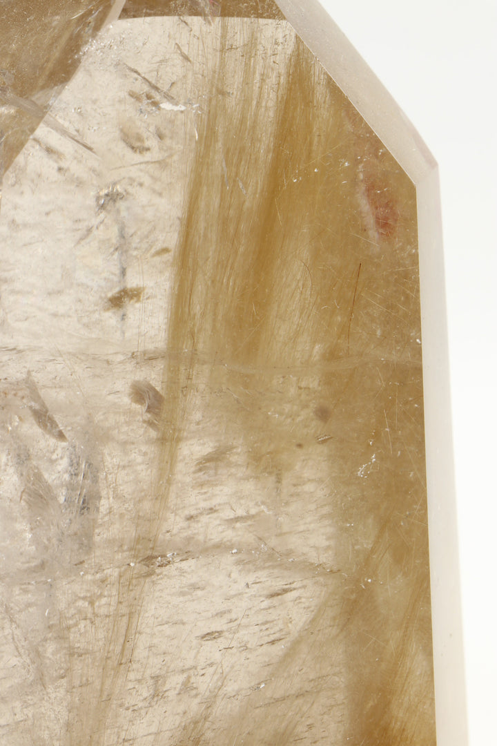 Gold Rutile in Quartz Tower TD2415