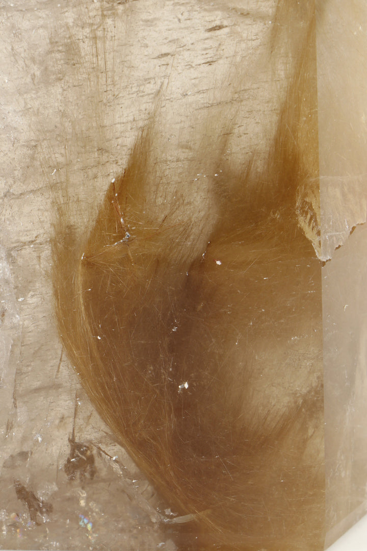 Gold Rutile in Quartz Tower TD2415