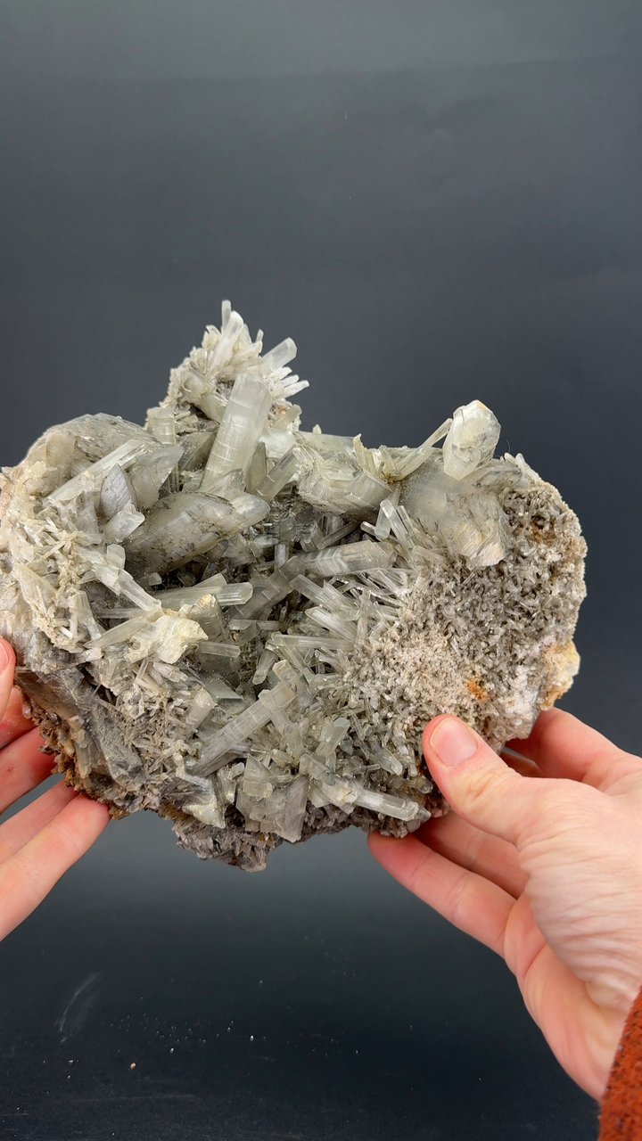 Gypsum Selenite Cluster from Tuscany, Italy TF8000