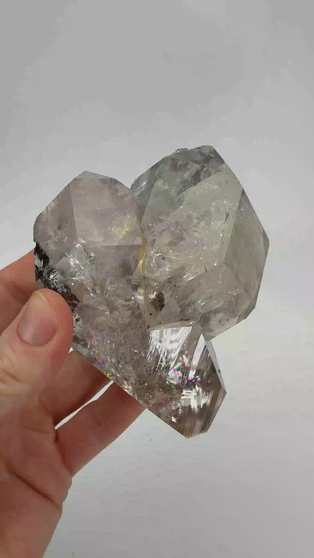 Herkimer Diamond Cluster from Ace of Diamonds Mine DS1565